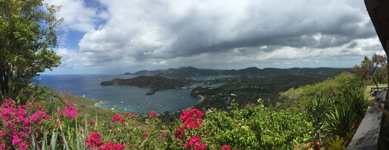 Scenic path on the less traveled road in St Johns Antigua