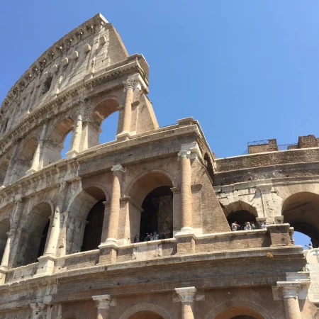 Visiting-The-Colosseeum-In-Rome Colosseum in Rome, Italy